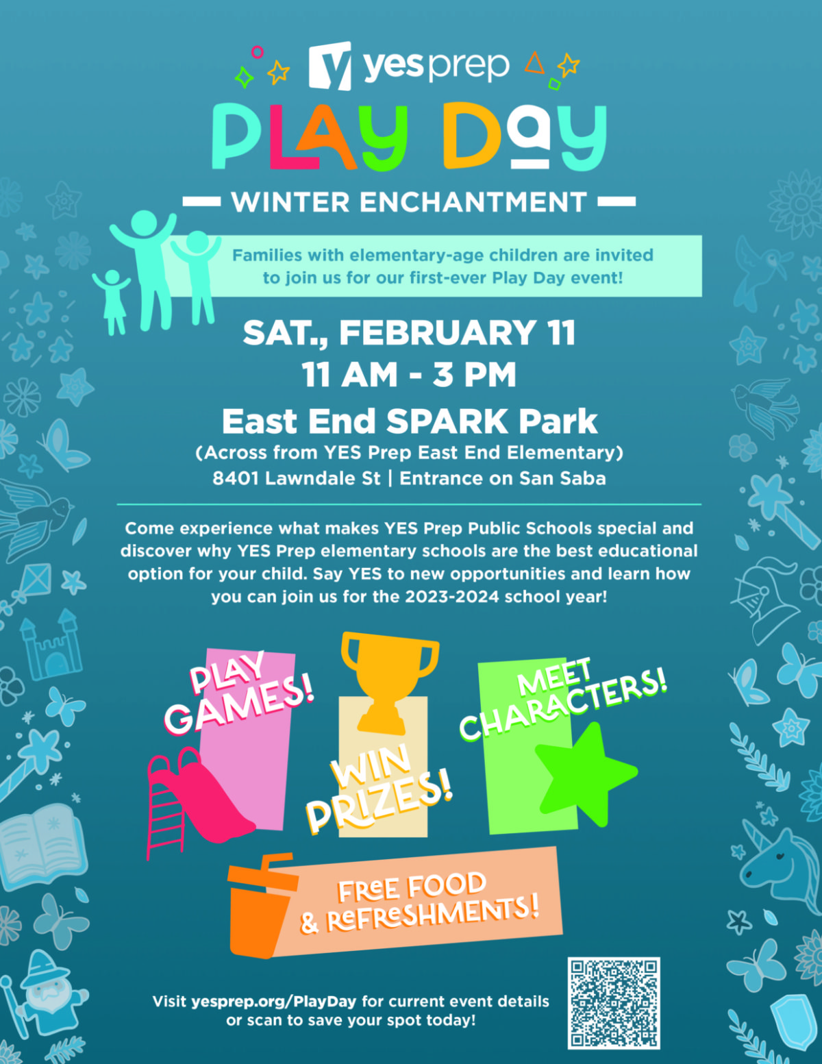 YES Prep East End SPARK Park Event SPARK